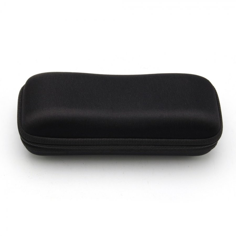 Black Zipper Case Rectangle S-CZ-SQ-BK