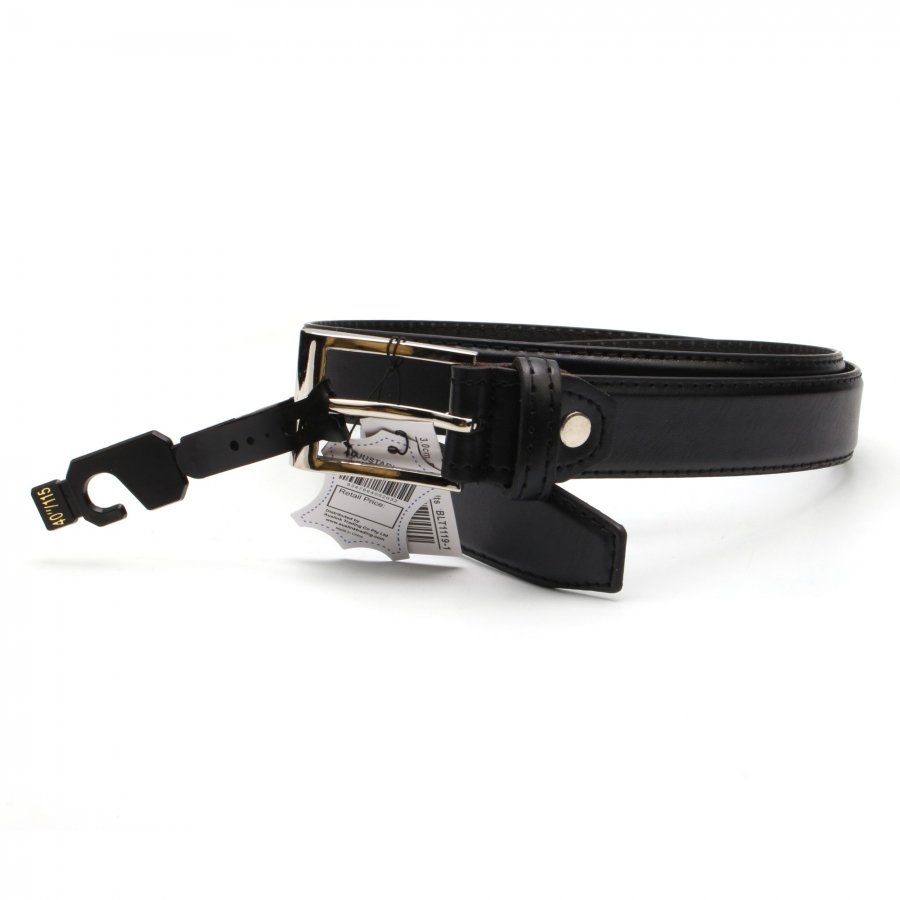 Belts, Width 3.0cm, Black BLT1119-1