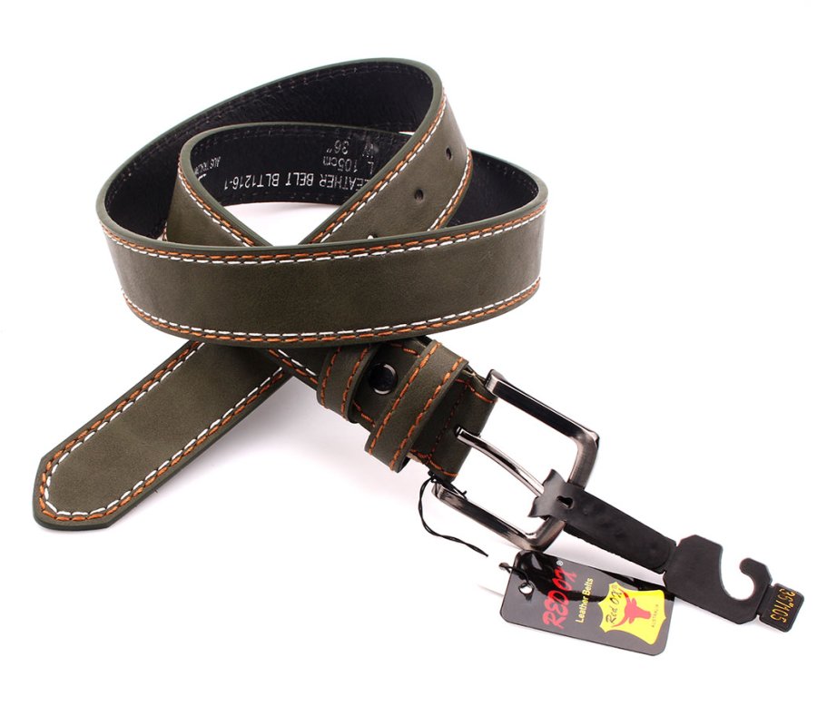 Bulk Buy Belts 3.5cm Army Green BLT1216-1