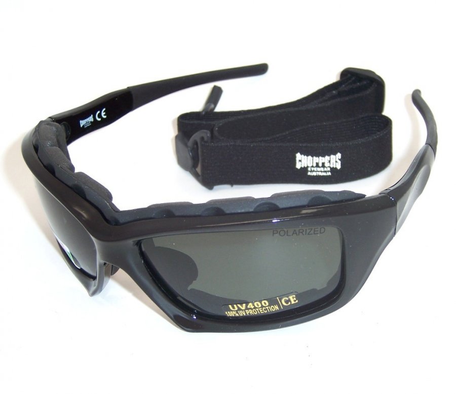 Choppers Convertible Polarized Goggles Sunglasses 8968-PL