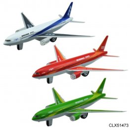 9" Boeing 777 Airliner (6 Pcs/Box) CLX51473 9" Boeing 777 Airliner (6 Pcs/Box) CLX51473