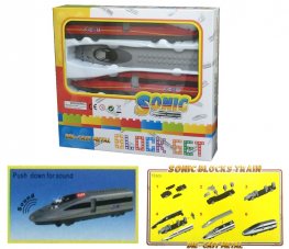Sonic Bloks Train Diecast Model DC-9000P Sonic Bloks Train Diecast Model DC-9000P