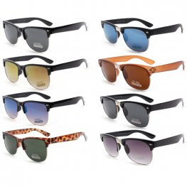 Classic Designer Fashion Metal Sunglasses 2 Styles Mixed FM2133/6