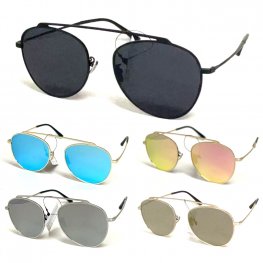 Classic Fashion Metal Aviator Sunglasses 86070