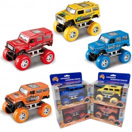 1:36 Diecast Off-Road Cars Outback Monster Truck 4 Colors Asst. AO6018GW 1:36 Diecast Off-Road Cars Outback Monster Truck 4 Colors Asst. AO6018GW