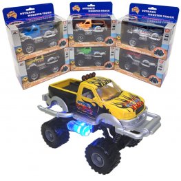 1:32 Diecast Model Off-Road Pick-Up Outback Monster Truck 6 Colors Asst. AO854W 1:32 Diecast Model Off-Road Pick-Up Outback Monster Truck 6 Colors Asst. AO854W