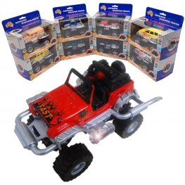 1:32 Diecast Model Off Road 4WD Convertible Outback Monster Truck (8 Asst). AO855W 1:32 Diecast Model Off Road 4WD Convertible Outback Monster Truck (8 Asst). AO855W