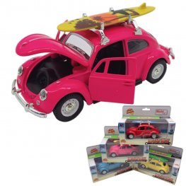 1:32 VW Beetle with Color Surfboard on top FY5746SW 1:32 VW Beetle with Color Surfboard on top FY5746SW