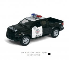 1:46 2013 Ford F-150 SVT Raptor Supercrew Police Car KT5365DP 1:46 2013 Ford F-150 SVT Raptor Supercrew Police Car KT5365DP