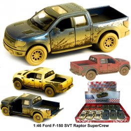1:46 2013 Ford F-150 SVT Raptor Supercrew (Muddy) KT5365DY 1:46 2013 Ford F-150 SVT Raptor Supercrew (Muddy) KT5365DY