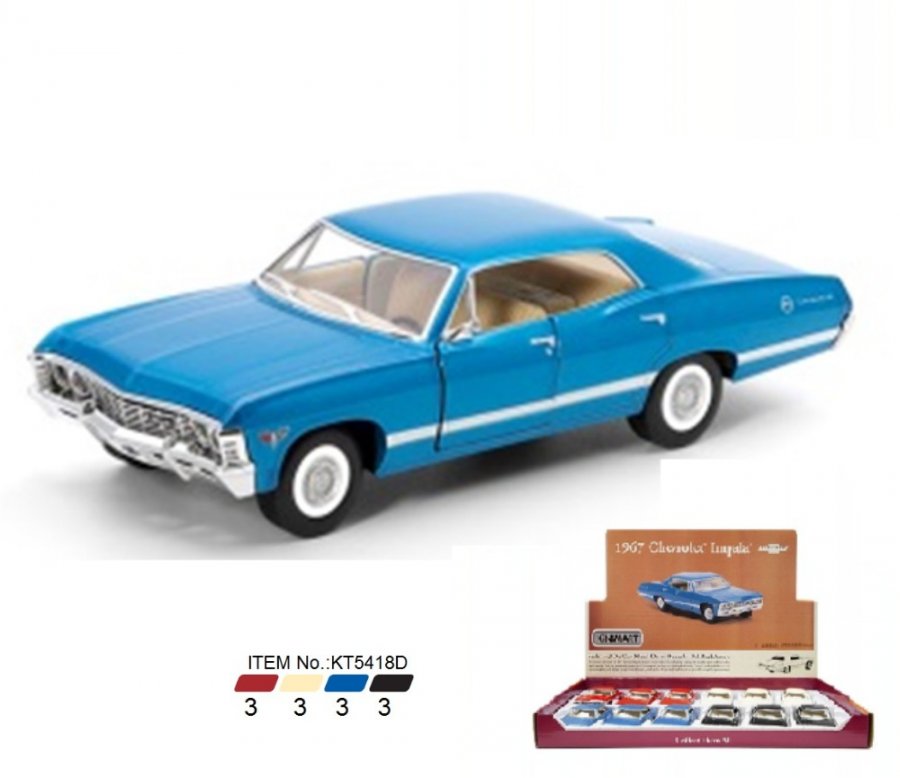 1:42 5\" 1967 Chevrolet Impala KT5418D