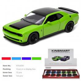 1:36 5" 2023 Dodge Challenger SRT Demon 170 KT5461D 1:36 5" 2023 Dodge Challenger SRT Demon 170 KT5461D