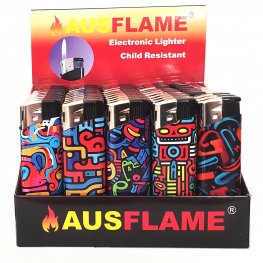 Art Electronic Gas Refillable Lighters TD817-Art Art Electronic Gas Refillable Lighters TD817-Art