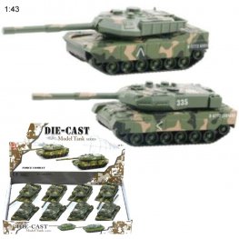 5" Diecast Models 1:43 Combat Tank Camouflage (2 Styles) 5" Diecast Models 1:43 Combat Tank Camouflage (2 Styles)