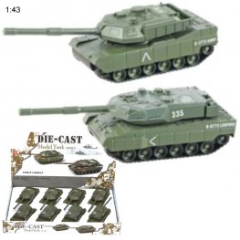 5" Diecast Models 1:43 Combat Tank (2 Styles) MLQ2492D-8 5" Diecast Models 1:43 Combat Tank (2 Styles) MLQ2492D-8