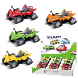 3.5" Diecast Models 1:43 Quad Bike (4 Colours) 3.5" Diecast Models 1:43 Quad Bike (4 Colours)