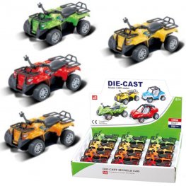 3.5" Diecast Models 1:43 Smart ATV (4 Colours) 3.5" Diecast Models 1:43 Smart ATV (4 Colours)
