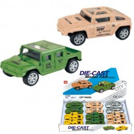 3.5" Diecast Models 1:64 Hummer UN & Army (2 Styles.) 3.5" Diecast Models 1:64 Hummer UN & Army (2 Styles.)