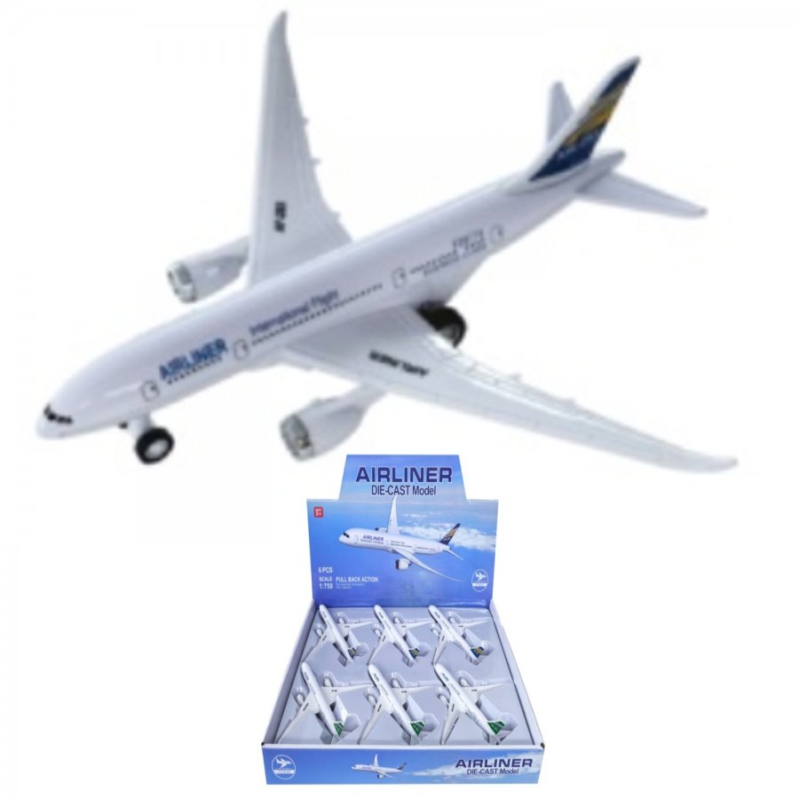 6\" Diecast Models 1:750 Boeing 787