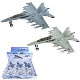 8" Diecast Models 1:400 F18 Fighter Jet 8" Diecast Models 1:400 F18 Fighter Jet