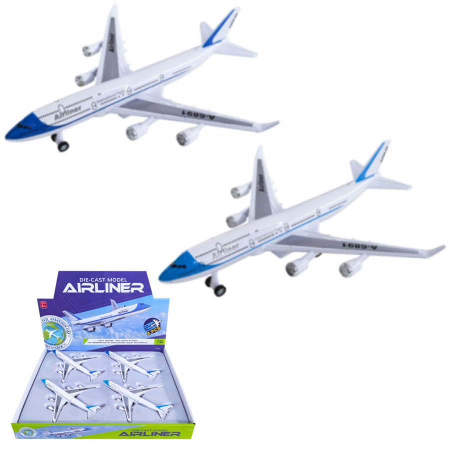8" Diecast Models 1:300 Boeing 747-400