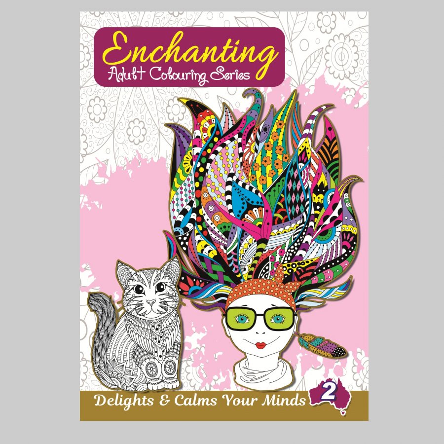 48 Pages Enchanting Adult Colouring Series 2 (MM11806)