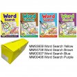 160 Pages Word Search Book 4 Style Mixed, 96 Books Packge (MM160WS1)