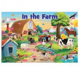In the Farm - Educational Chart (MM24303)
