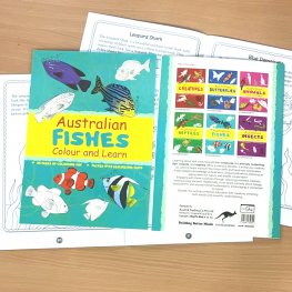 Australian FISHES Colour and Learn MM50692
