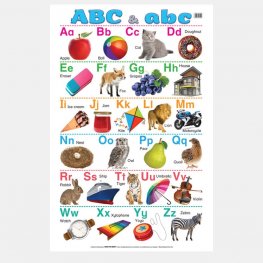 ABC & abc - Educational Chart (MM79404)