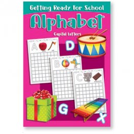 Getting Ready for School Alphabet Capital Letters (MM79435)