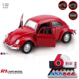 5" Diecast Models 1:32 VW Bettle Cars (4 Colours Asst.) MY2468D-12 5" Diecast Models 1:32 VW Bettle Cars (4 Colours Asst.) MY2468D-12