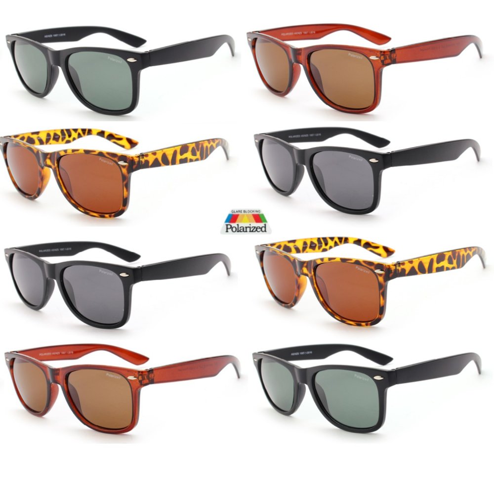 Cooleyes Classic Fashion Polarized Sunglasses 2 Size Assaot. WFP1490/91D