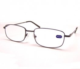 Reading Glasses Metal Frame Spring Temple R9007