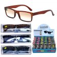 UV400 Protection Reading Glasses with Case in Display Box Package 36