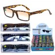 UV400 Protection Reading Glasses with Case in Display Box Package 36