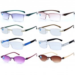 Plastic Frame Anti Blue Light Reading Glasses 4 Style Assot. R9270-73