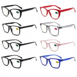 Fashion Plastic Reading Glasses 4 Style Asstd R9288-91