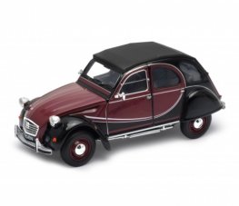 1:24 Citroen 2CV 6 Charleston (Brown Red) WL24009W 1:24 Citroen 2CV 6 Charleston (Brown Red) WL24009W