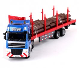 1:50 Log Transporter Truck (6 Pcs/ Box) Heavy Die cast Model DC-620034 1:50 Log Transporter Truck (6 Pcs/ Box) Heavy Die cast Model DC-620034