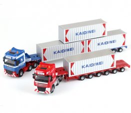 1:50 Container Truck (Blue) Heavy Diecast Model KDW625022W 1:50 Container Truck (Blue) Heavy Diecast Model KDW625022W