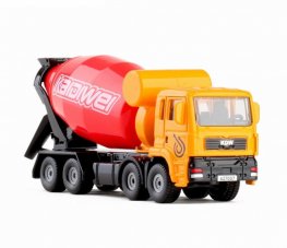 1:72 Cement Mixer Truck, Heavy Die cast Model KDW627007W 1:72 Cement Mixer Truck, Heavy Die cast Model KDW627007W