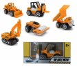 3'' Construction Cars (Free Wheel), Die-cast Model KDW820005W