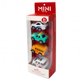 3" Diecast Mini Cross Country Vehicle 4 Style Mixed in Hangsell Window Box WGT2405-4 3" Diecast Mini Cross Country Vehicle 4 Style Mixed in Hangsell Window Box WGT2405-4