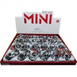 3" Diecast Mini Car Vehicle with Paint, 4 Style Mixed WGT2412-24 3" Diecast Mini Car Vehicle with Paint, 4 Style Mixed WGT2412-24