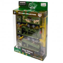 1:64 Diecast Military Vehicles, 3 Style Mixed in Hangsell Window Box WGT2434-3 1:64 Diecast Military Vehicles, 3 Style Mixed in Hangsell Window Box WGT2434-3