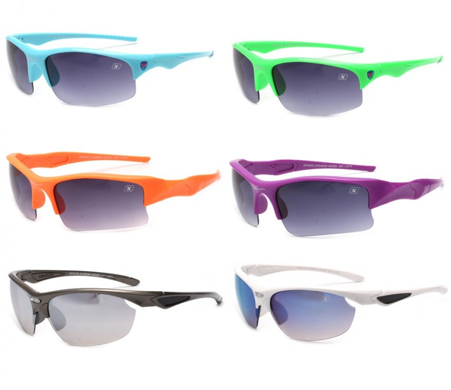 Xsports Plastic Sunglasses,3 Style Mixed, XS910/11/12