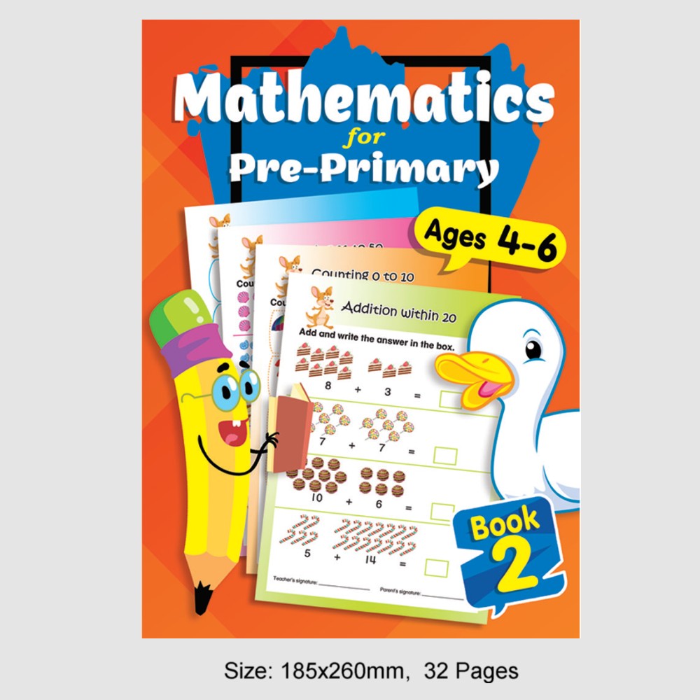 Mathematics for Pre-Primary Ages 4-6 Book 2 (MM79213)